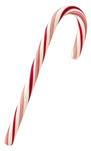 Traditional Christmas Candy Canes photo