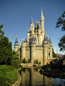 Disney Castle at the Magic Kingdom, Orlando, Florida photo