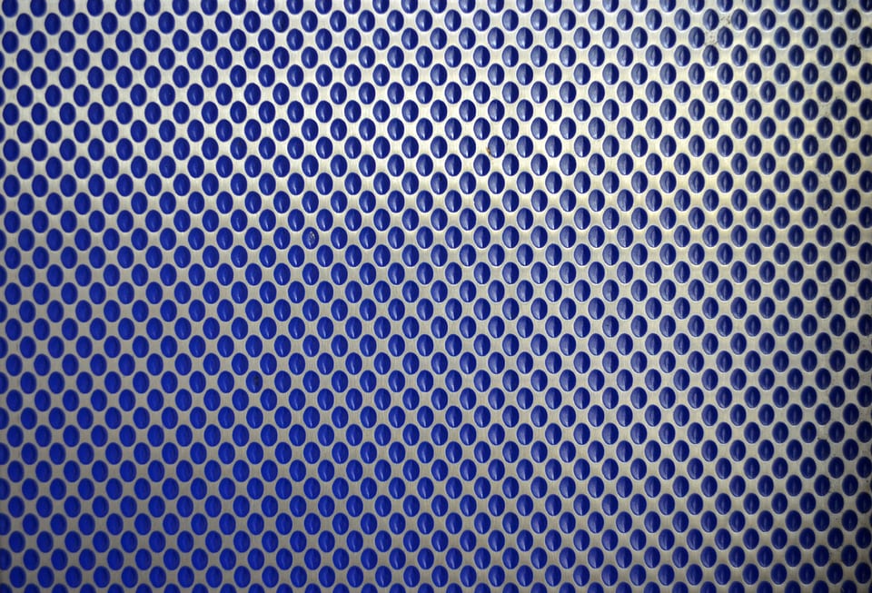 Blue Beads Background