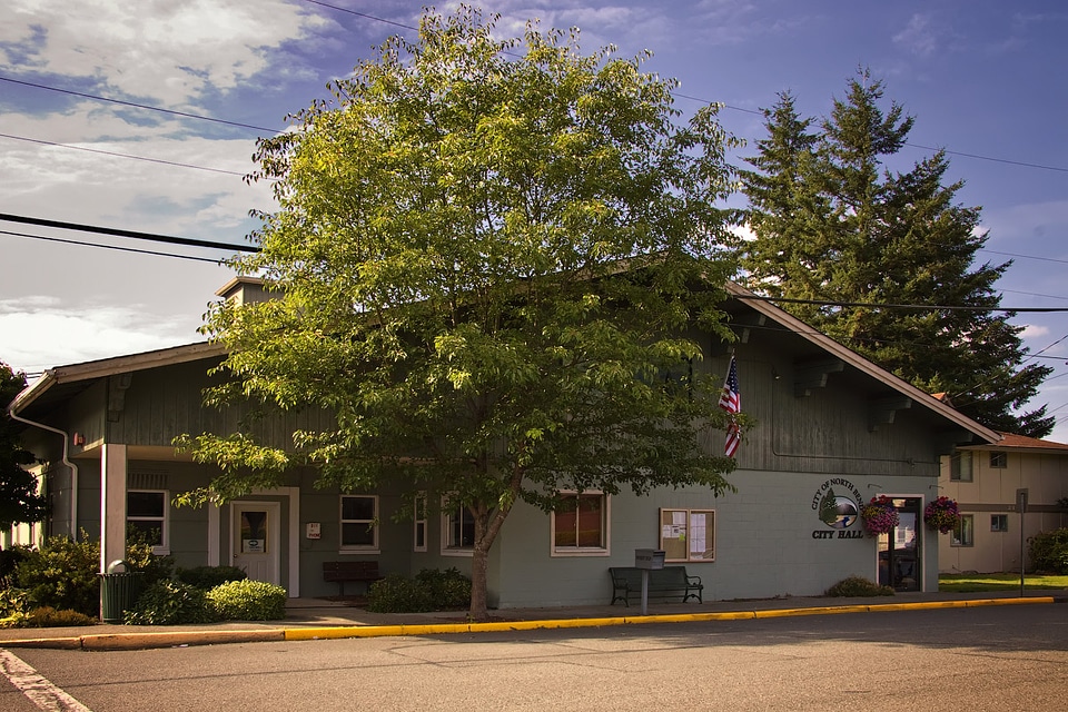 North Bend City Hall in North Bend, Washington