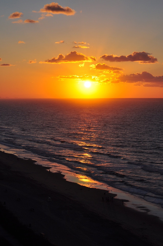 Sunset at Myrtle Beach, South Carolina
