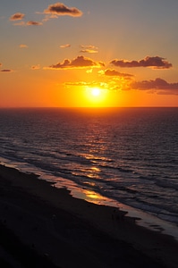Sunset at Myrtle Beach, South Carolina