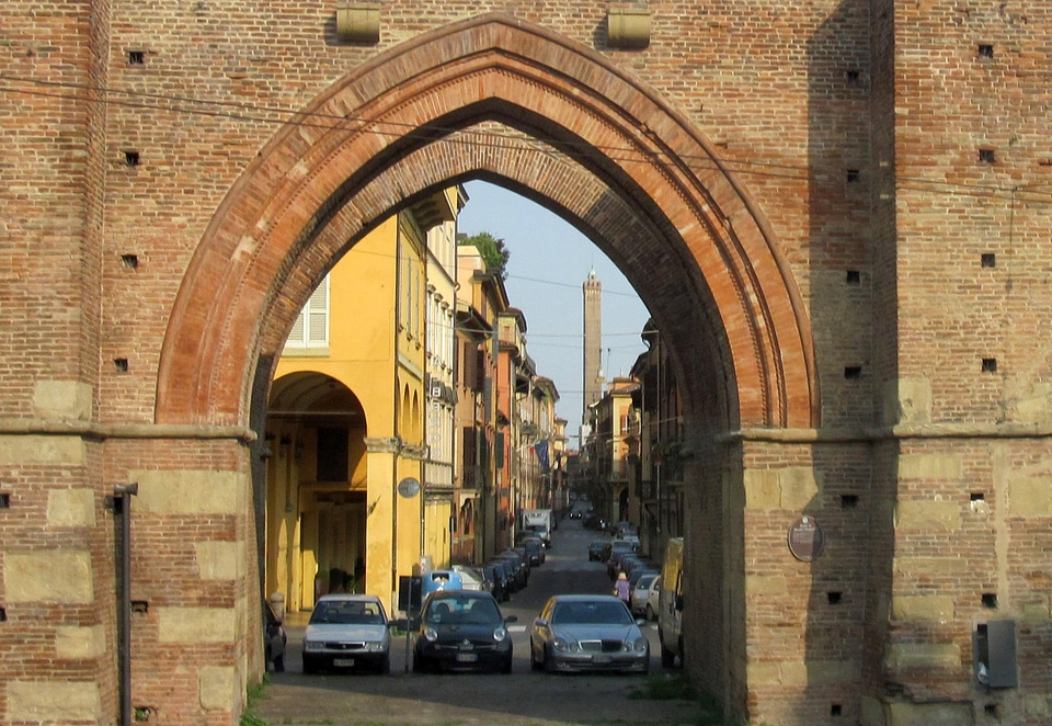Porta Maggiore, One of the Gates of Bologna, Italy