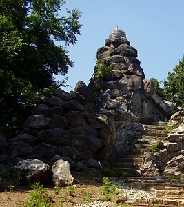 Crown's Hill in the Erzsébet Park in Godollo, Hungary
