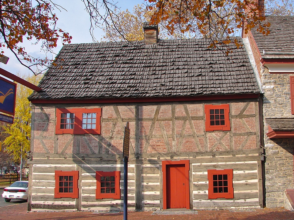 Golden Plough Tavern house in York, Pennsylvania