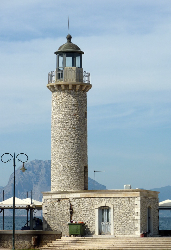 Patras Lighthouse in Greece