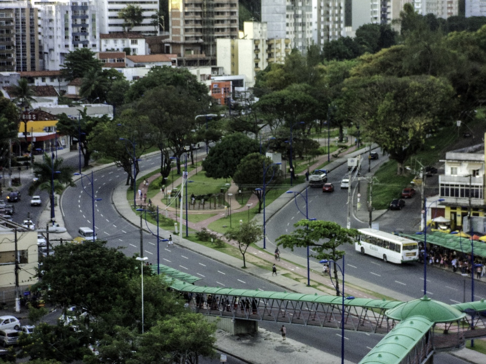 Centenário Avenue in Barra neighborhood in Salvador, Brazil