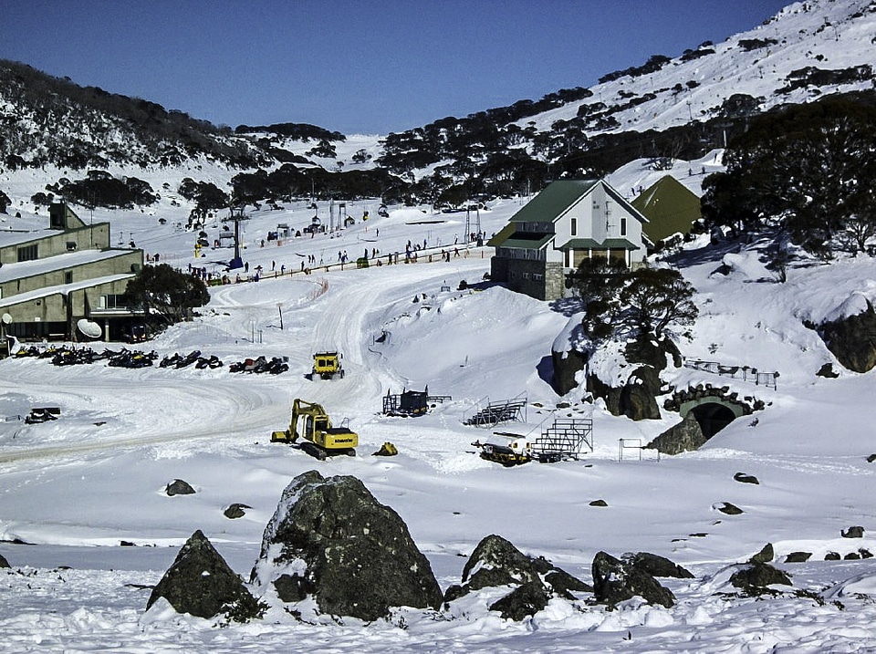 Perisher Valley Snow fields, New South Wales, Australia