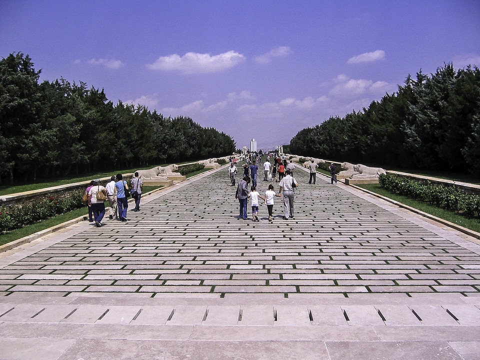 Road of Lions in Ankara, Turkey