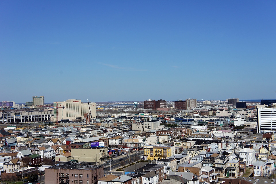 Casinos and cityscape in Atlantic City, New Jersey photo