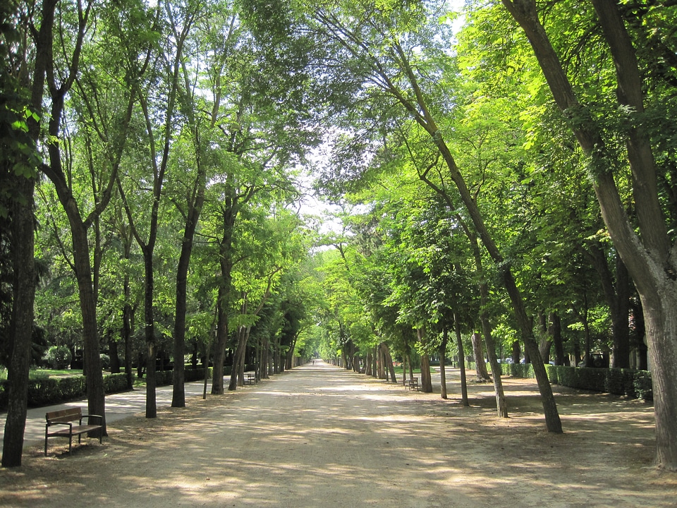 La Isla Park and Path in Burgos, Spain