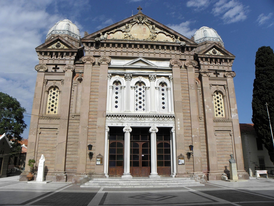 The church of St.Therapon at the port in Mytilene, Greece