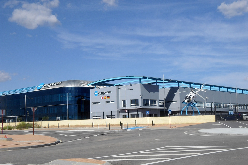 Airbus Helicopters headquarters, the world's leading Manufacturer of Helicoptuers, Albacete, Spain