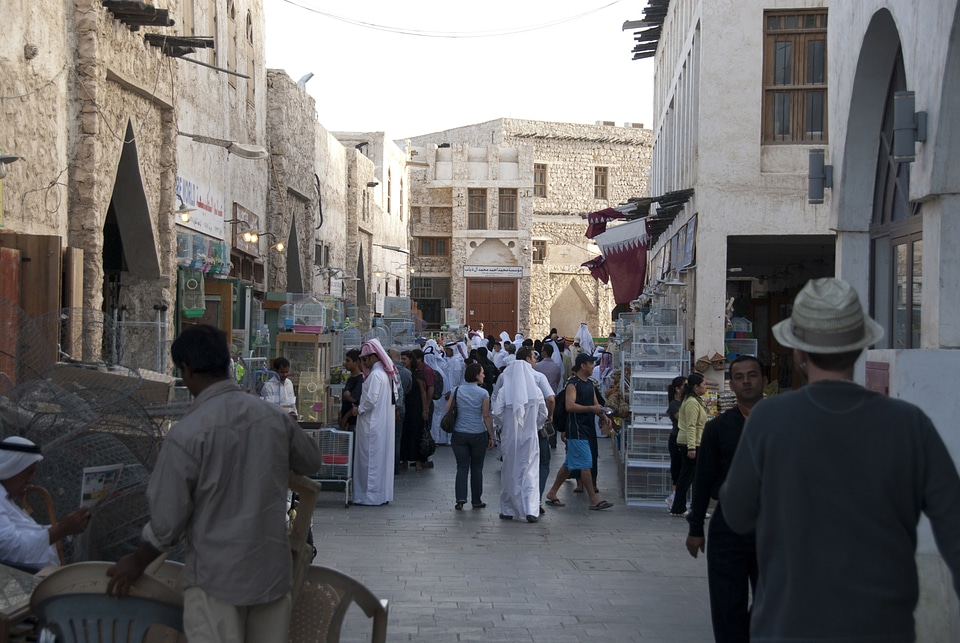 Souq Waqif, Doha, Qatar streets photo