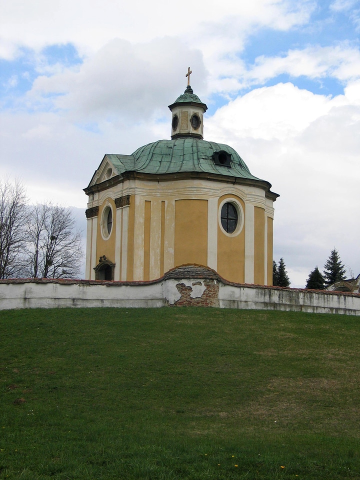 The baroque Inkey chapel in Nagykanizsa, Hungary