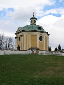 The baroque Inkey chapel in Nagykanizsa, Hungary photo