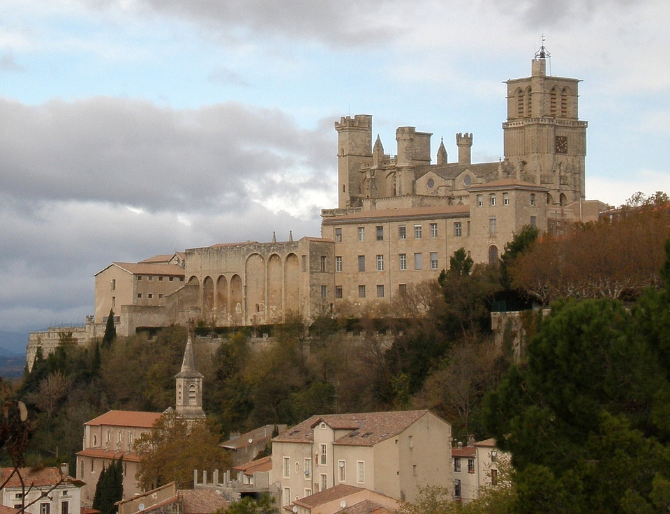 Saint-Nazaire cathedral in Beziers, France