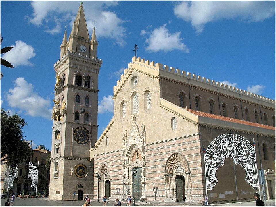 Cathedral of Messina in Italy