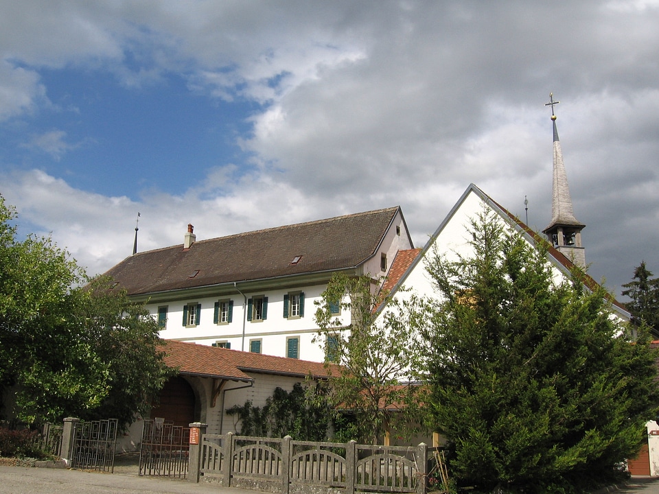 Cistercian Abbey De La Fille-Dieu in Romont, Switzerland