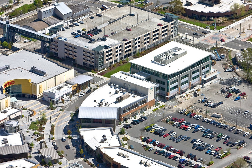 Kent Station and Kent Regional Library in Washington