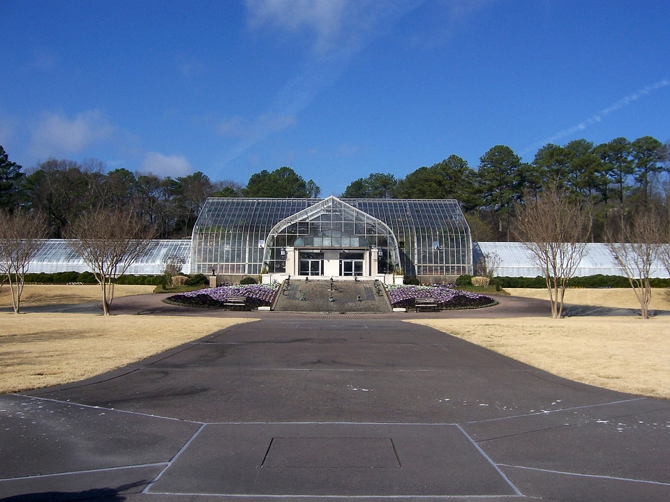 The Conservatory during winter in Birmingham, Alabama