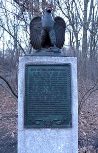 Dongan Oak memorial in Prospect Park remembering Battle of Long Island photo