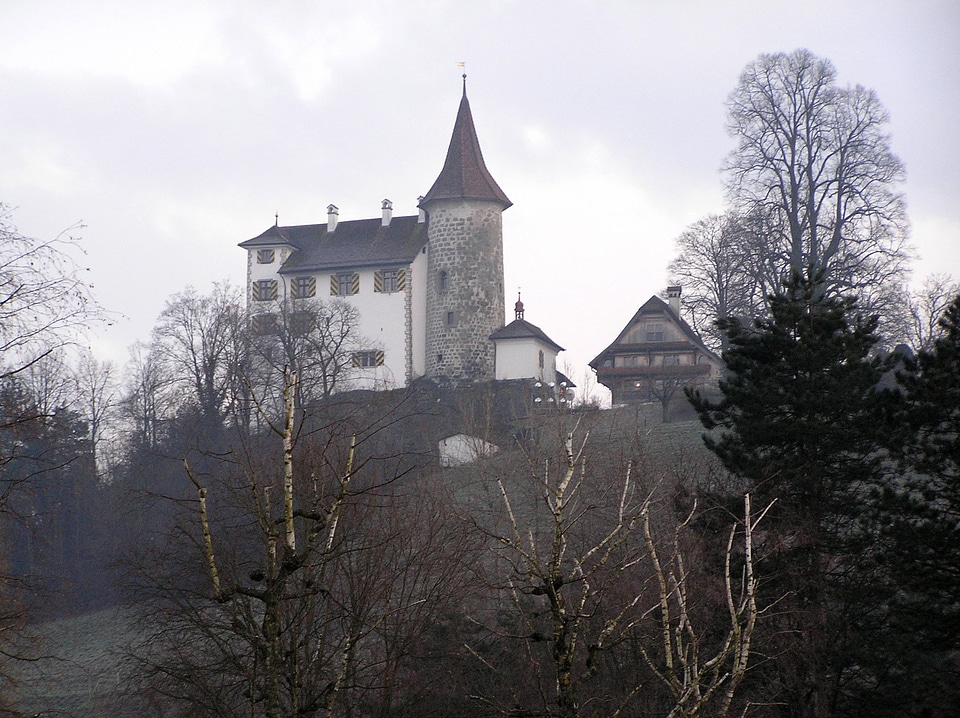 Schloss Schauensee in Kriens in Switzerland