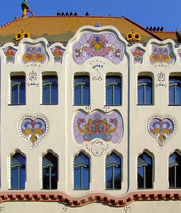 Hungarian Art Nouveau: Cifrapalota in Kecskemét photo