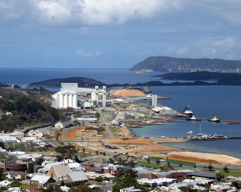 Port of Albany Cityscape in Western Australia