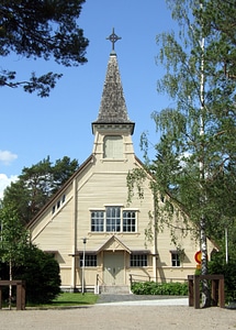 Pyhäntä Church in Finland photo