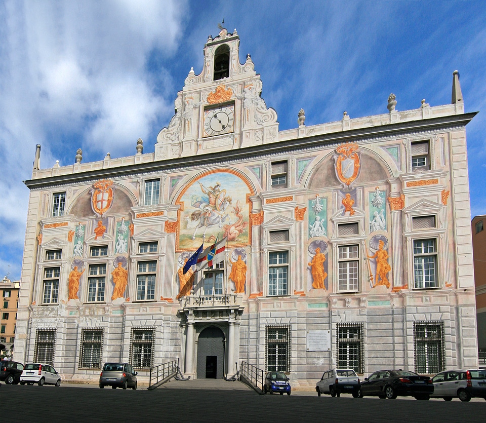 Palace of Saint George in Genoa, Italy