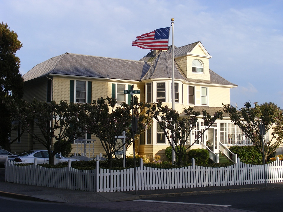 The Gilbert House in Seaside in Oregon