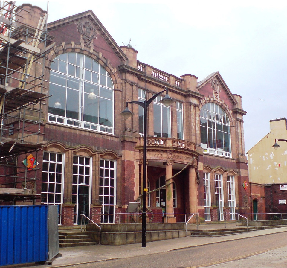 Burslem School of Art in Stoke-on-Trent, England