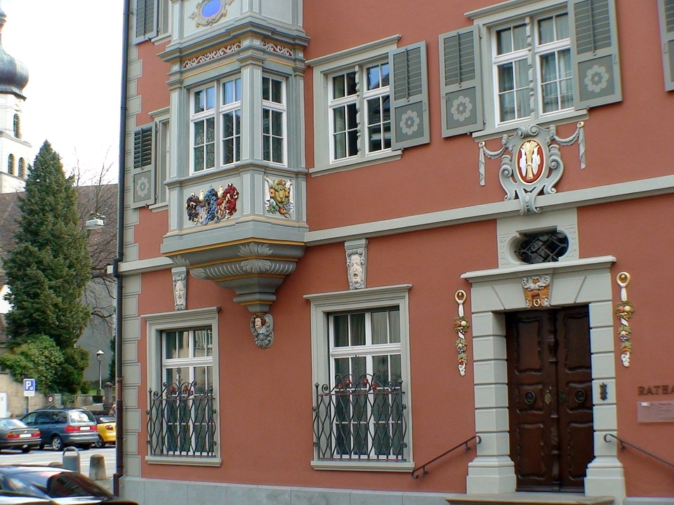 Town Hall Building in Rorschach, Switzerland 