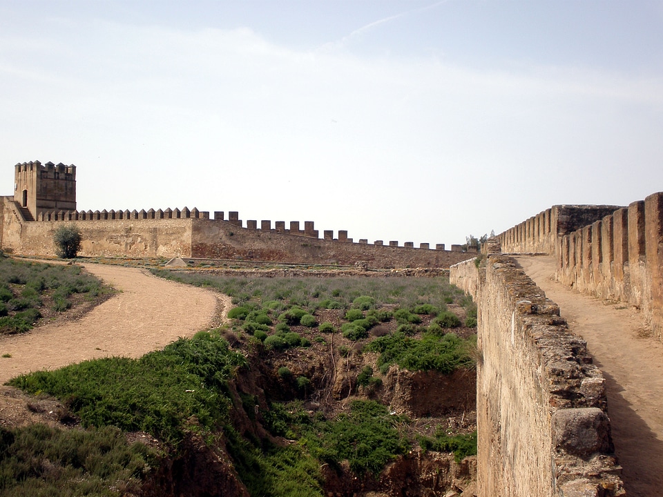 Alcazaba de Badajoz in Spain