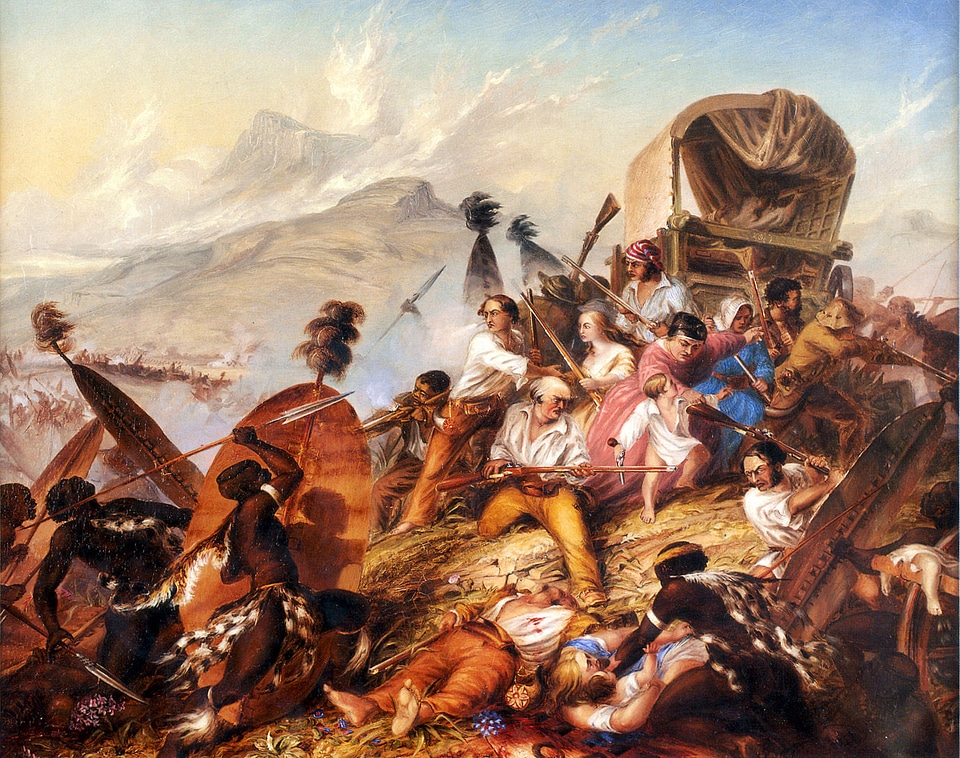 Zulu Attack and Boer Camp in South Africa