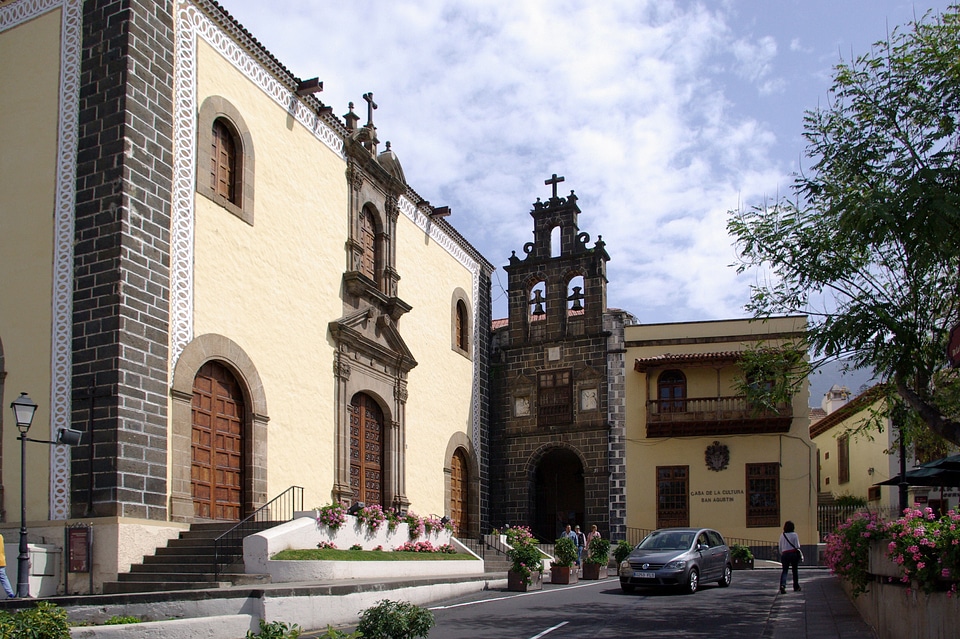San Agustin Buildings in La Orotava, Spain
