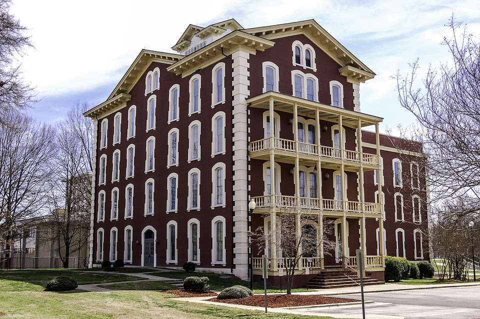 Estey Hall at Shaw University at Raleigh, North Carolina