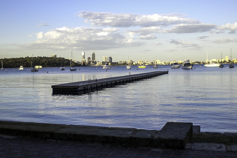 Matilda Bay in Perth, Australia