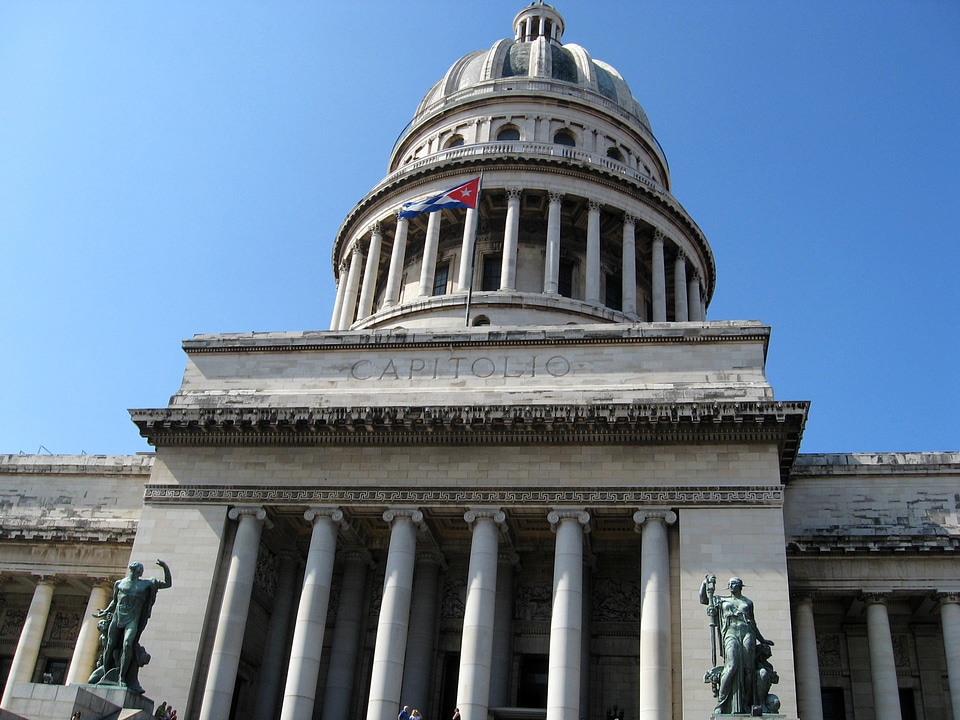 Capital building in Havana, Cuba