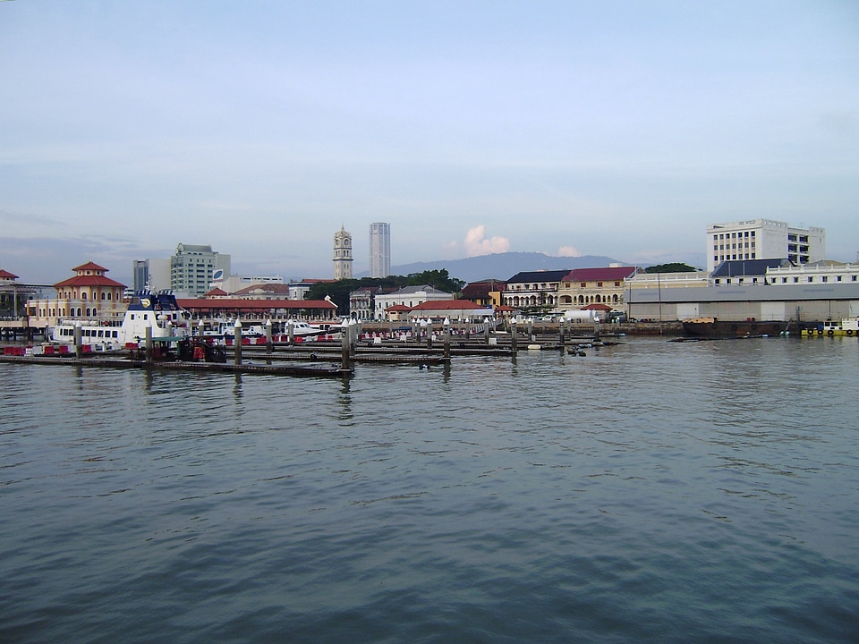 Marina in Penang, Malaysia