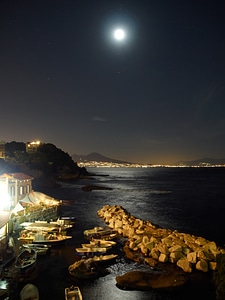 Naples posillipo night