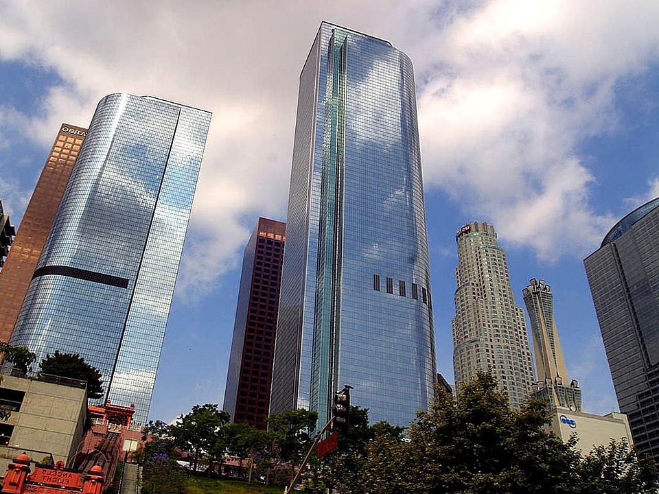 Modern skyscraper tower