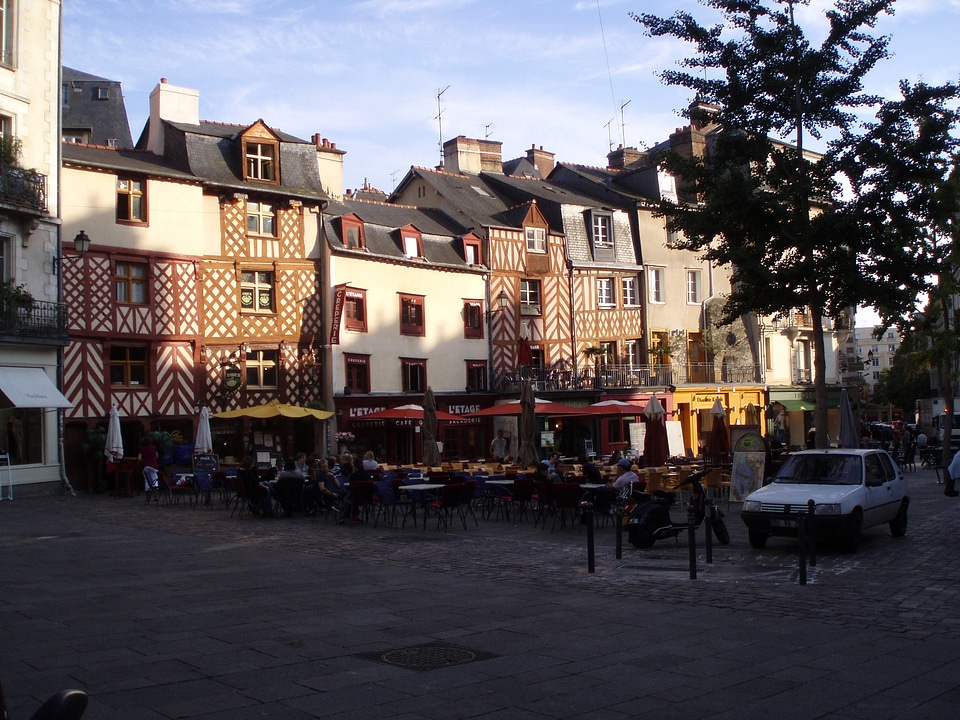 Place Rallier du Baty in Rennes, France