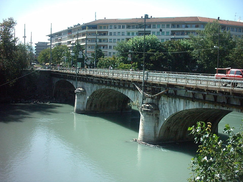 Bridge in Carouge, Switzerland