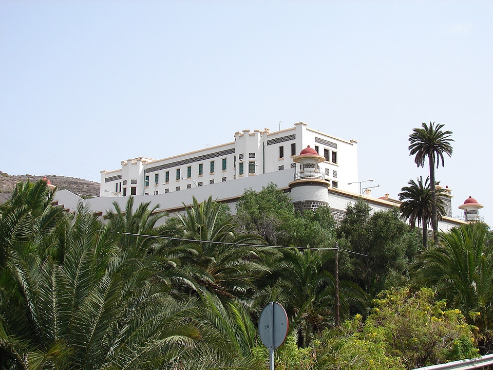 Old jail Barranco Seco in Las Palmas, Spain