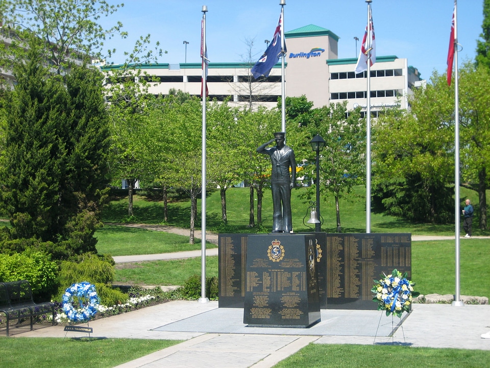 Royal Canadian Naval Association Naval Memorial in Ontario, Canada