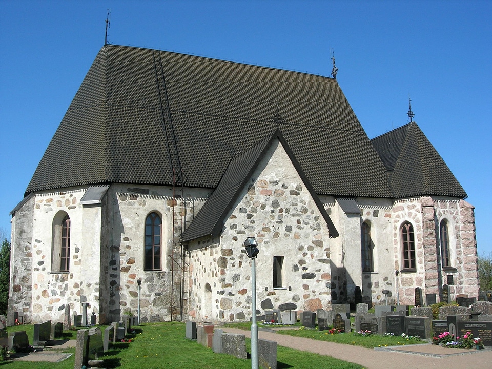 Nousiainen Church building in Finland