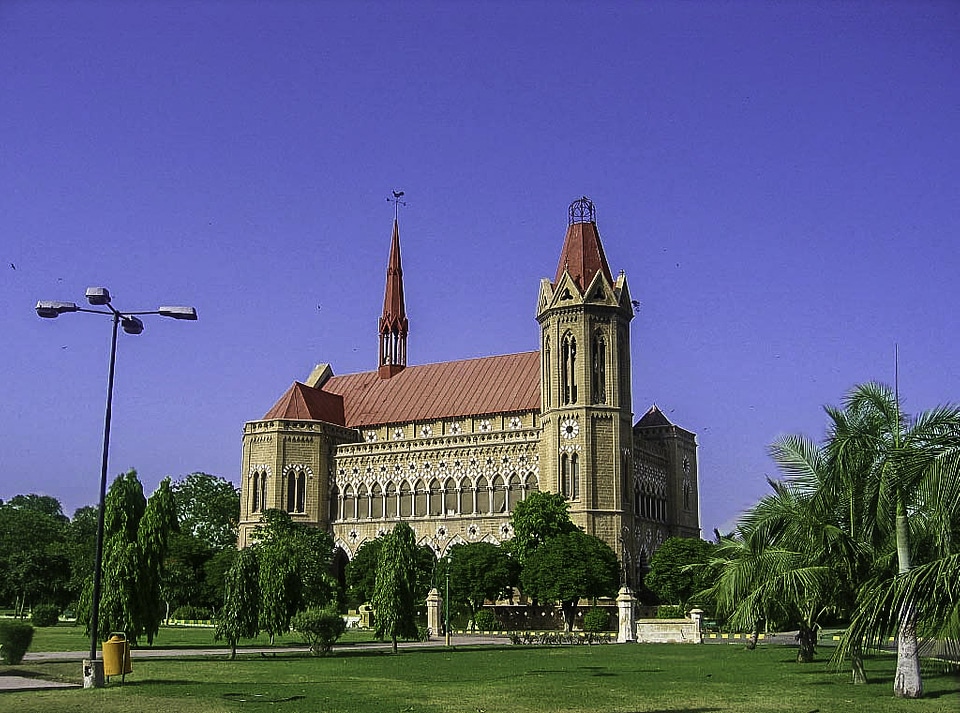 Frere Hall in Karachi, Pakistan