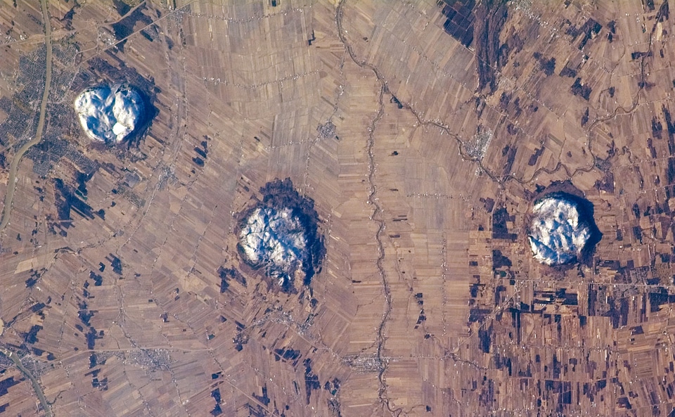 Satellite Image of area around Beloeil, Quebec, Canada